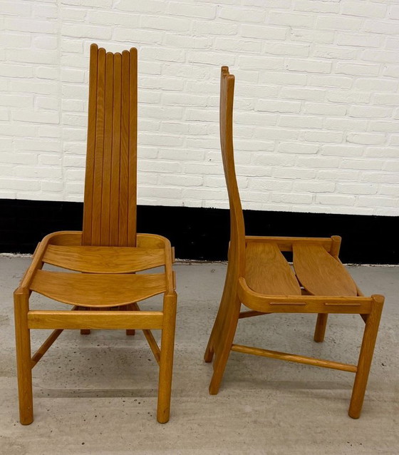 Image 1 of 2 vintage Allmilmö designer stoelen