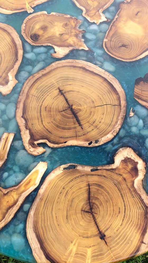 Image 1 of Coffee table in resina epossidica