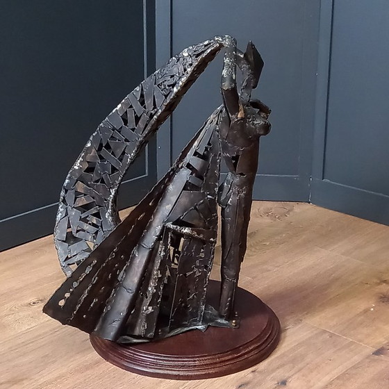 Image 1 of Sculpture en bronze vintage unique et spéciale