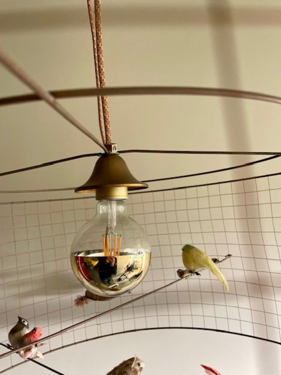 Image 1 of Pendant lamp Demi-Grande Voliere Mathieu Challieres