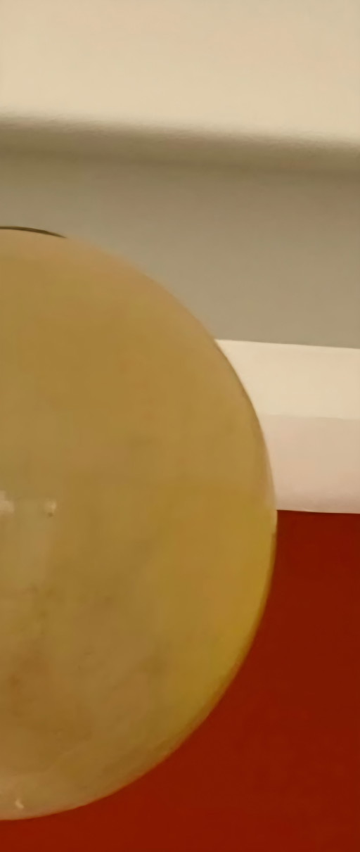 Vintage space age globe lamp, pendant lamp 40 cm