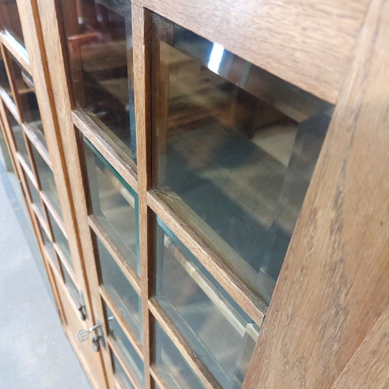 Image 1 of Antique cabinet bookcase Pander&Zonen Art Deco