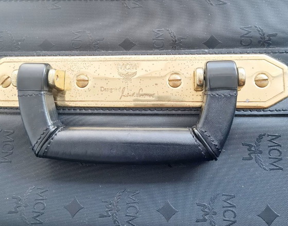 Image 1 of MCM Monogramm Koffer Design Michael Cromer München schwarz