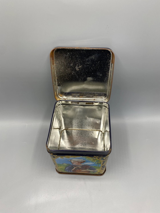Lithographed tin box, Breton design, Auray Region – Decorative Objects, Iron (photo 5 of 6)