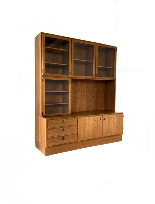 Vintage teakhouten buffetkast, Svend Ellekaer ‘70