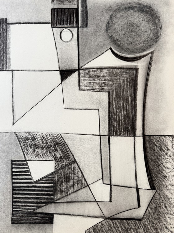 Image 1 of Silvin BRONKART “Seated Man” major work from 1955