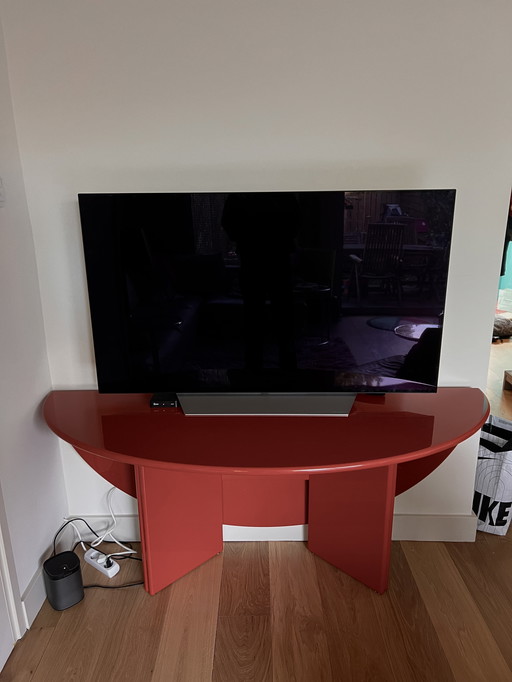 Credenza Cassina Antella color rosso mattone