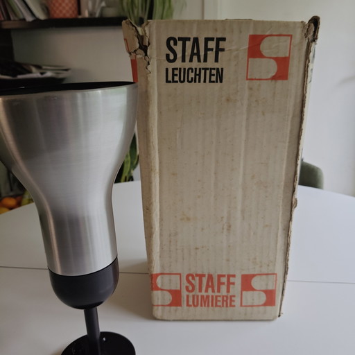 Applique murale Staff Leuchten 7410-18 avec boîte d'origine – Design allemand inspiré de l'ère spatiale