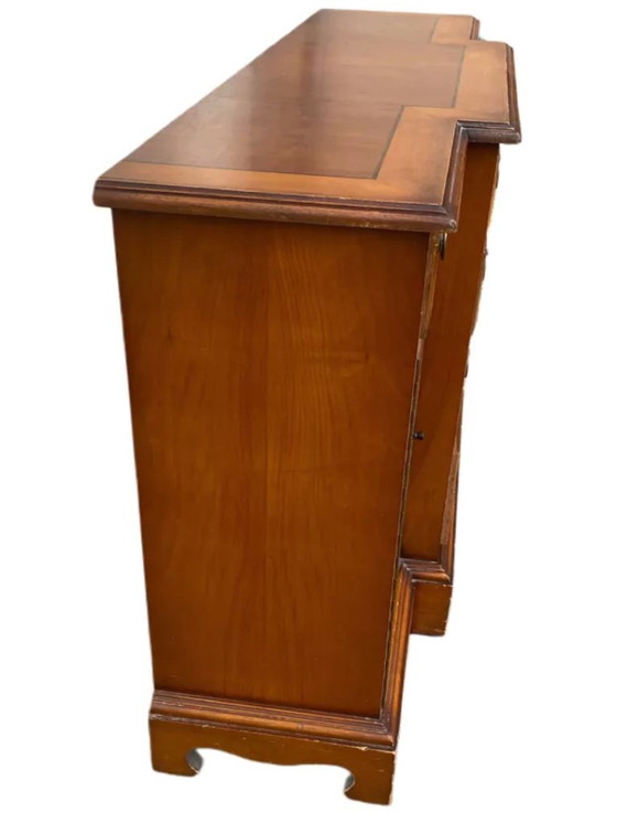 Image 1 of Small English Empire style sideboard/server/buffet