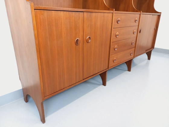 Image 1 of Scandinavian vintage 3-piece teak bookcase from the 60s