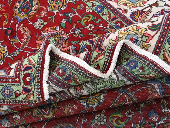 Image 1 of XL-Tabriz - 395 x 302 cm - Laine sur coton - Noué à la main