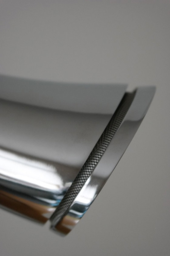 Image 1 of Philippe Starck, lampada 'ARA', metallo cromato lucido (FLOS, Italia).