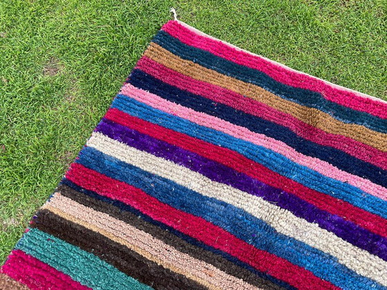 Marokkaans wollen tapijt, uniek ontwerp 150/300 – Vloerkleden en tapijten, Wool (photo 3 of 8)