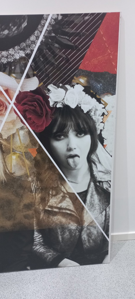 Image 1 of enorme pop-art Iggy Pop