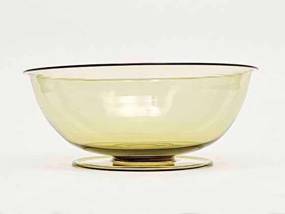 Image 1 of Murano glass bowl from the 1930s attributed to Vittorio Zecchin for Cappellin and Venini