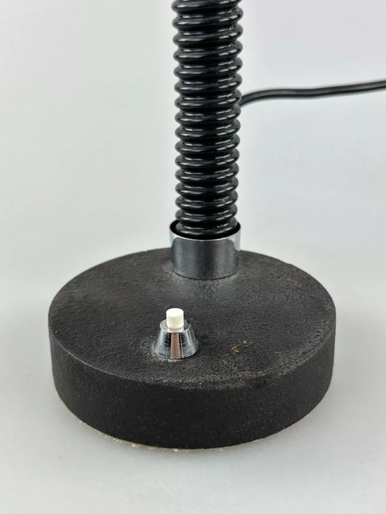 Image 1 of 60s 70s tafellamp Egon Hillebrand bollamp space age metaal ontwerp