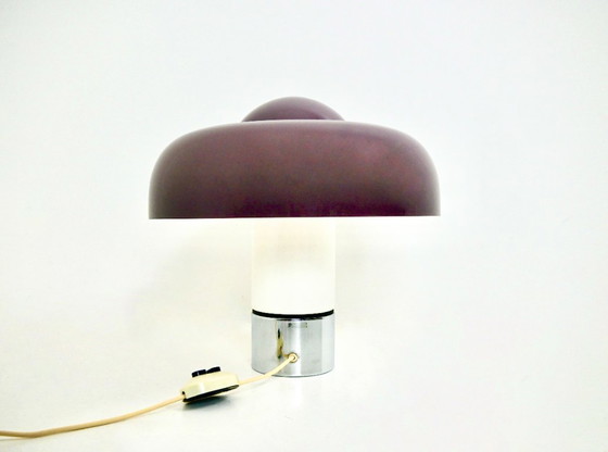 Brumbury Lamp by Luigi Massoni for Harvey Guzzini, 1970s – Table lamps, Metal, Plastic (photo 11 of 15)