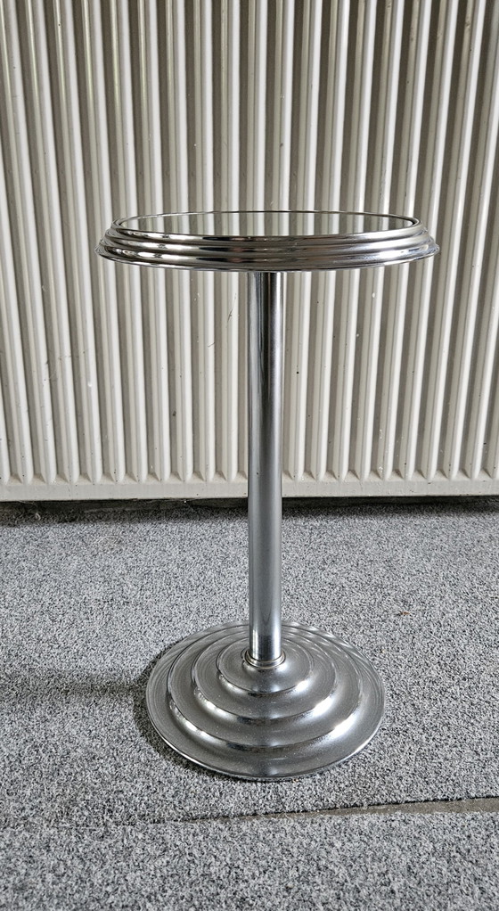 Image 1 of Ensemble de tables d'appoint chromées à miroir