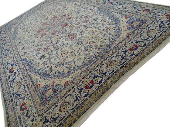 Image 1 of Tapis persan XXL Nain en soie - 495 x 337 cm - Noué à la main