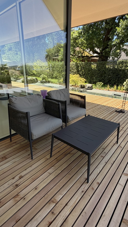 Loungeset van Unopio uit de Luce-serie.