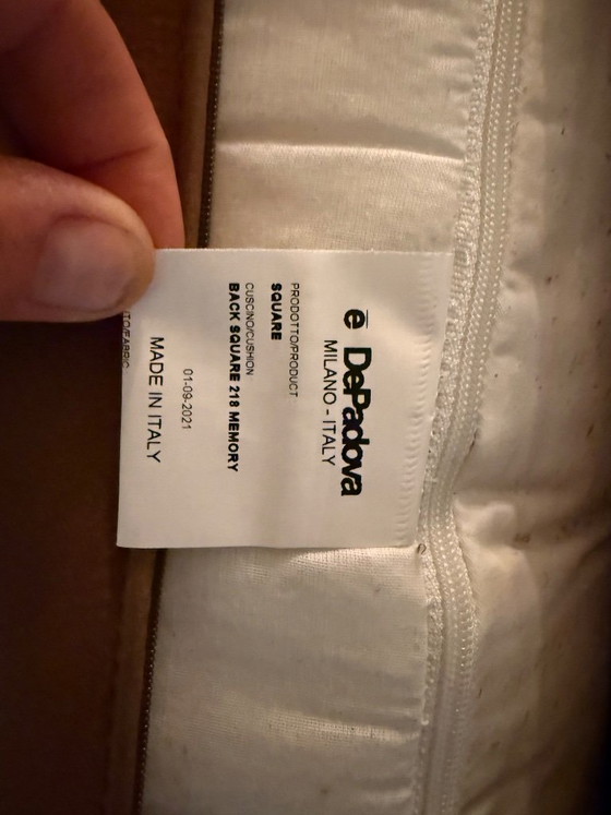 DePadova Square 16 Sofa Als Nieuw – 2 zitsbanken, Leather (photo 8 of 12)