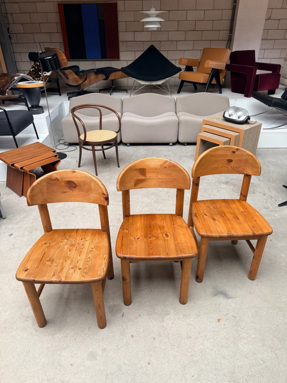 Set of 8 Daumiller chairs, Rainer Daumiller (set price), Dining chairs, Wood, Brown (photo 5 of 13)