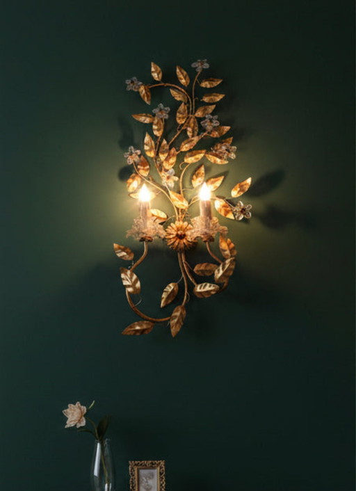 Banci Firenze Italiaanse wandlamp met Murano glas