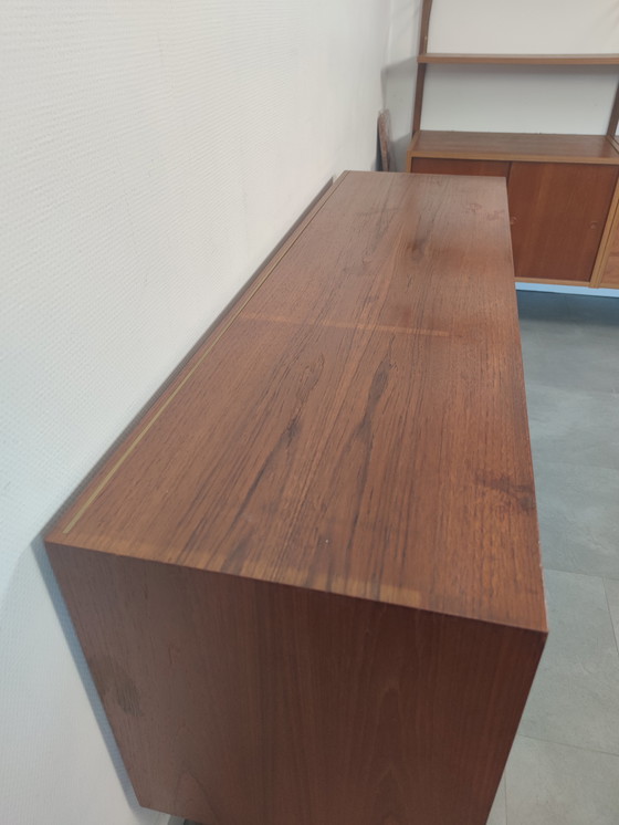 Image 1 of Vintage Danish Sideboard In Teak By Hornslet Møbelfabrik