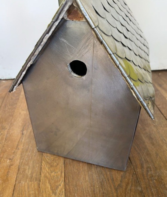 Image 1 of Cassetta delle lettere antica fatta a mano