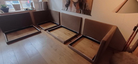 Image 1 of Piet Boon Design Hoekbank bestaande uit verschillende segmenten. Incl poef/hocker