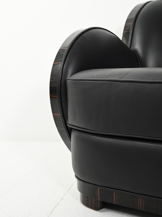 Image 1 of Coppia di poltrone in stile Art Déco scandinavo