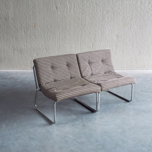 Mid-Century modulaire loungestoelen