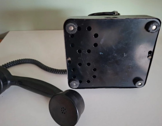 Image 1 of Vintage Bakelite Telephone from 1954: Belgian design atea