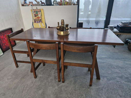 Giovanni Michellucchi eettafel + stoelen