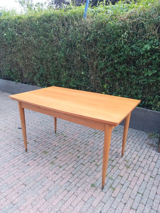 Image 1 of Baumann dining set table 6 chairs