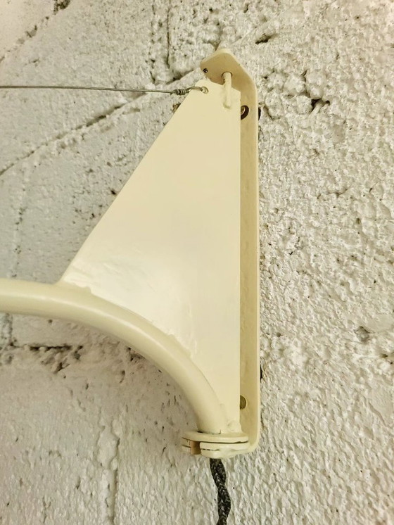 Image 1 of lampada da parete mini-Jib - stile Jean Prouvé - ispirazione nautica