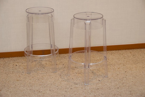 Image 1 of 2x Kartell Charles Ghost 65 cm Kristal