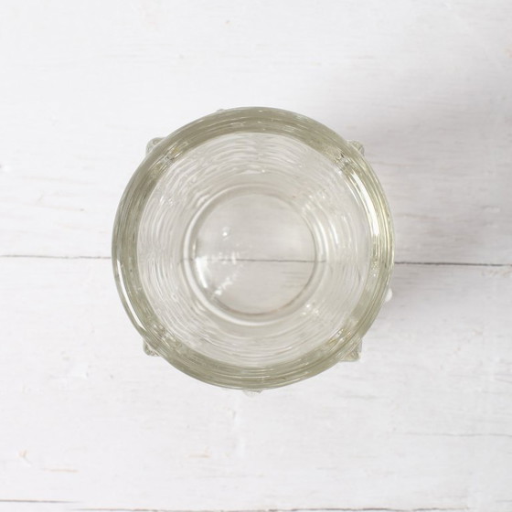 Image 1 of Mid-Century Spiky Glass Vase by Pavel Panek, Czech Republic / 1971