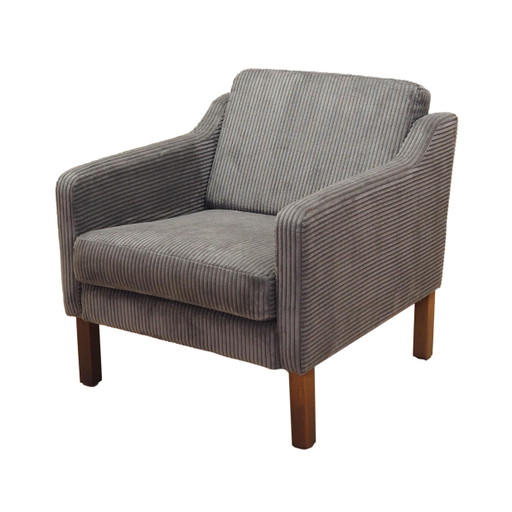 Poltrona in faggio, design danese, anni '70, produzione: Danimarca