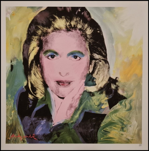 D'après Andy Warhol, Marcia Weisman, années 1980, lithographie