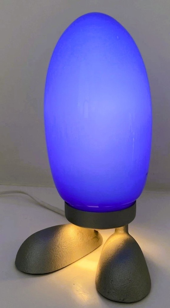 Image 1 of 2x vintage IKEA Fjorton table lamp, by Tatsuo Konno, 1990s