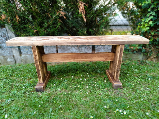 Pine bench 1.18 m long
