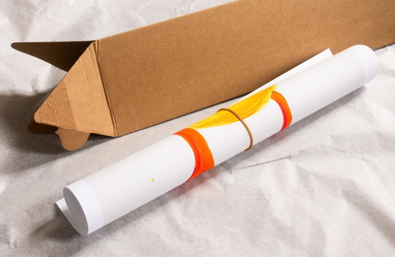 Image 1 of Leef elke dag alsof het je eerste is - David Shrigley - Poster 50 × 70 cm