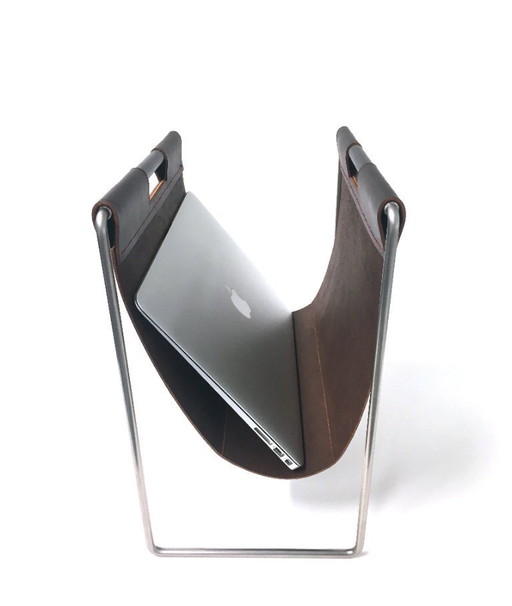 NOUVEAU : Porte-revues/support pour ordinateur portable fait main