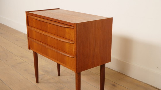 Image 1 of Commode vintage | 3 tiroirs | Table de chevet