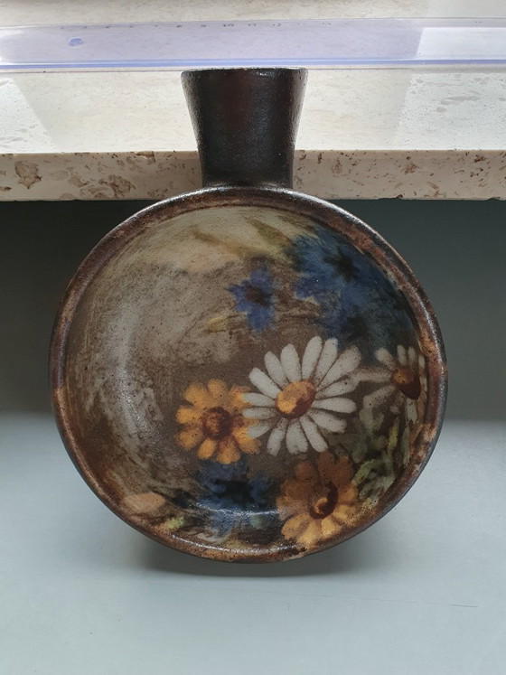 Poêlon / Piatto da muro in ceramica Mid-Century - Alexandre Kostanda (Vallauris) – Ciotole (photo 2 of 10)