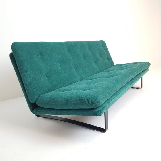 Artifort C684 3-Seater Sofa Vintage Design Kho Liang Le – 3-5 seaters, Metal, Polyester (photo 4 of 13)