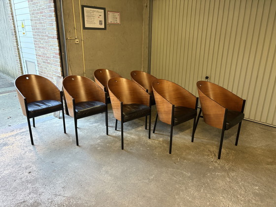 Image 1 of 7x sillas Aleph Driade Costes Philippe Starck en excelente estado!!!