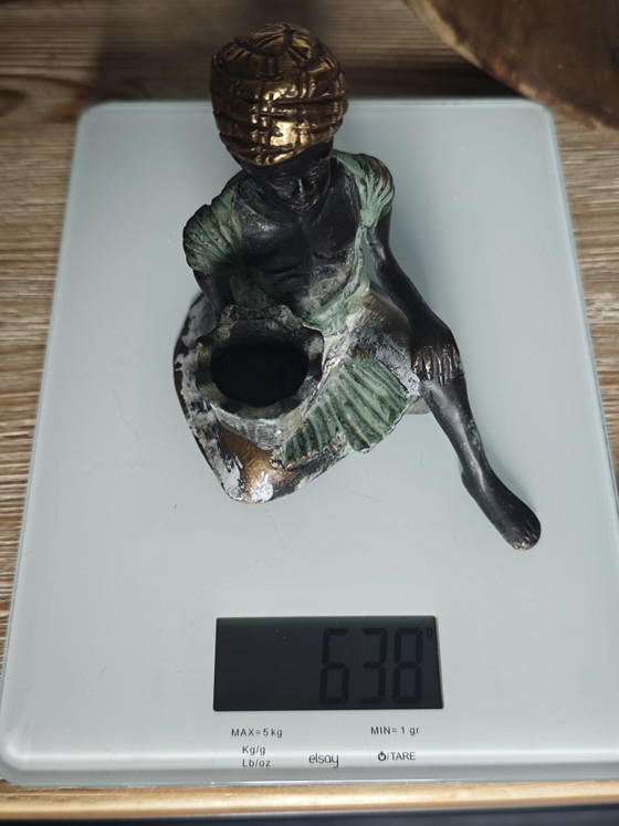 Orientalist Statuette – Sculpture, Metal (photo 13 of 13)