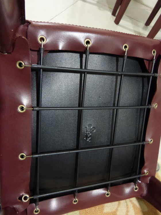 Image 1 of 4 fauteuils Arcadia en cuir, par Arper Italie, 1980